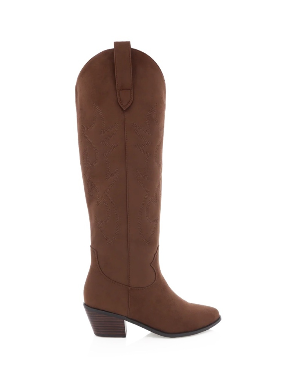 Billini Brown Knee-High Western Boot